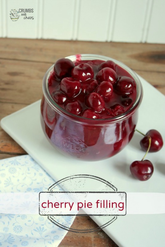 Cherry Pie Filling by Crumbs and Chaos