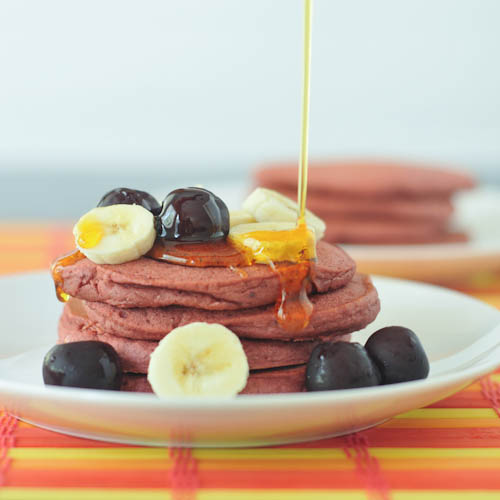 Perfect Cherry Pancakes by Spabettie