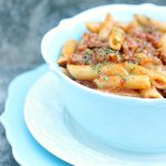 Roasted Red Pepper and Italian Sausage Pasta