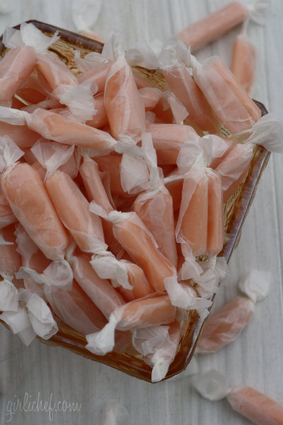 Homemade Peppermint Taffy by Girlichef