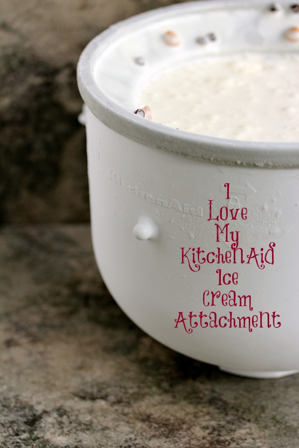 KitchenAid Ice Cream Attachment | Cravings of a Lunatic | Review and Recipe for KitchenAid's Ice Cream Attachment