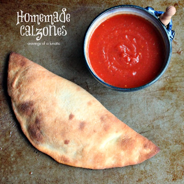Homemade Calzones from cravingsofalunatic.com- Easy to make and absolutely delicious. You'll never order out again. (@CravingsLunatic)