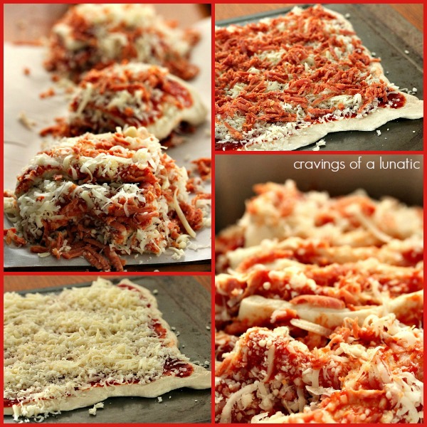 Pizza Pull Apart Bread from cravingsofalunatic.com