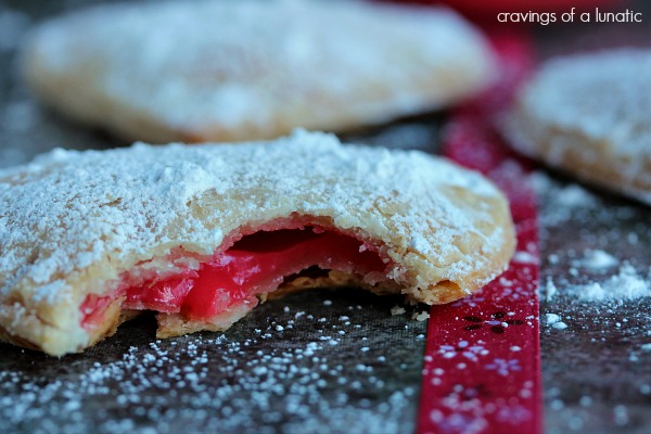 Pink Lemonade Hand Pies | Cravings of a Lunatic | Lemon curd filled hand pies that will delight your taste buds! 
