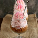 Pink Lemonade No Bake Cheesecake Parfaits