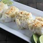 Coconut Almond Crusted Cod | Guest Post by Cooking in Stilettos #SeafoodWeek