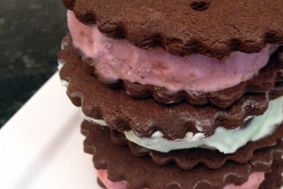 Ice Cream Sandwiches from My Imperfect Kitchen 