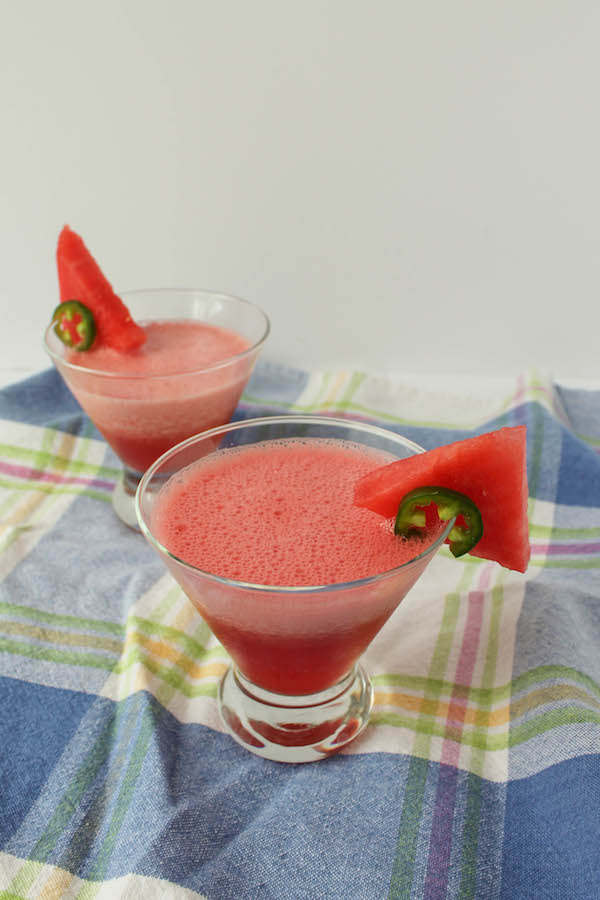 Watermelon Jalapeño Cocktail | Guest Post by Food Lust People Love on Cravings of a Lunatic 