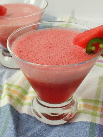 Watermelon Jalapeño Cocktail | Guest Post by Food Lust People Love on Cravings of a Lunatic