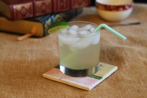 Light Drizzle by Quarter Life Crisis Cuisine , Guest Post on Cravings of a Lunatic A spicy-sweet cocktail, inspired by the popular Dark & Stormy, that won't kill your diet!