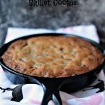 Double Chocolate Chip Skillet Cookie