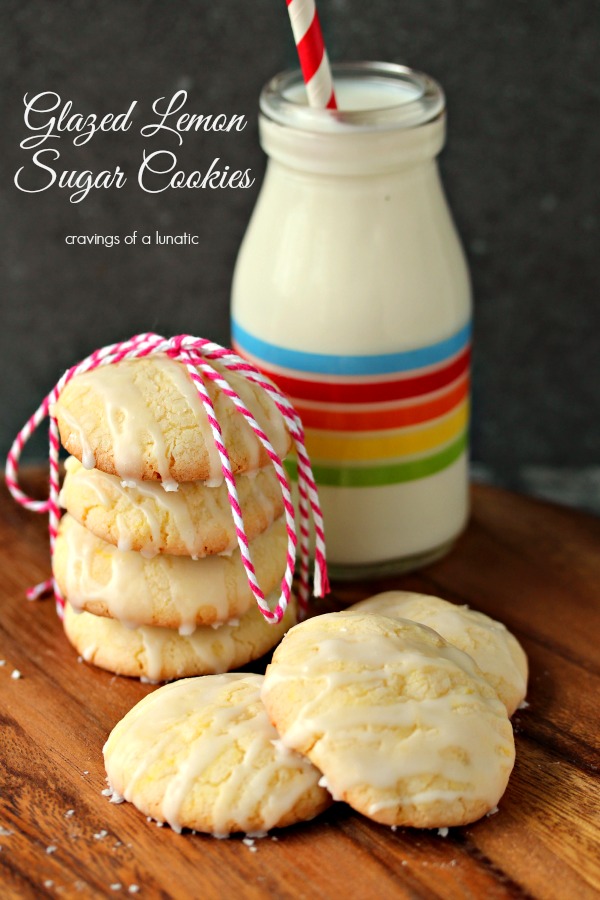 Glazed Lemon Sugar Cookies are so perfect for the holiday season and beyond. 