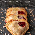 Toasted Coconut and Cherry Hand Pies