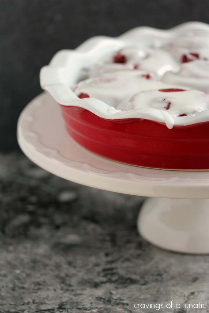 Red Velvet Sweet Rolls are the perfect breakfast or brunch recipe for any occasion. 