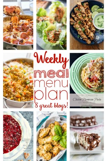 Weekly Meal Plan Recipes: Week 2 collage image