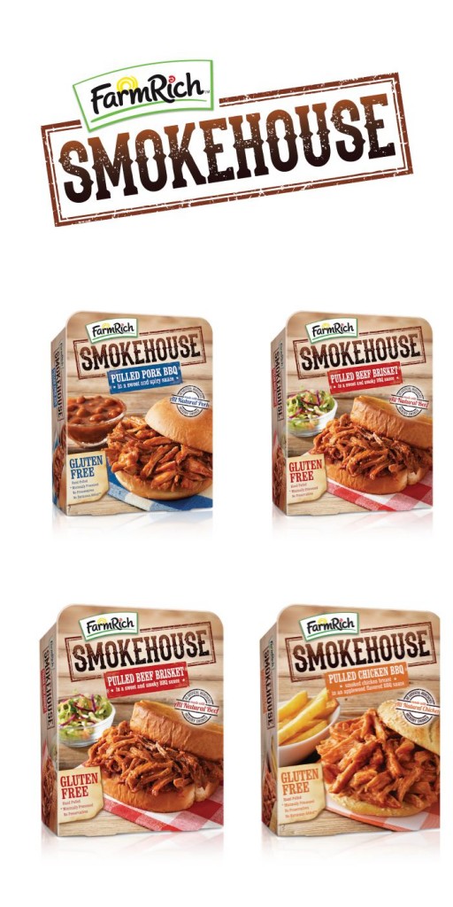 Farm Rich Smokehouse BBQ Collage