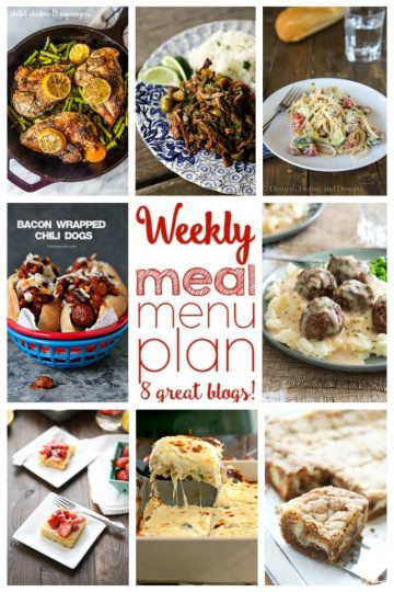 Weekly Meal Plan Recipes: Week 3 collage image