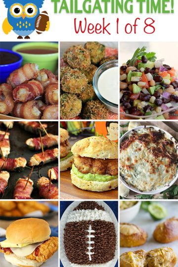 Tailgating Time Week 1 Recipes. 9 scrumptious tailgating recipes from 9 food-loving bloggers!