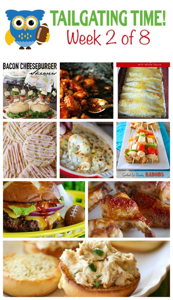 Tailgating Time: Week 2- 9 Fabulous Tailgating Recipes from 9 Food-loving Bloggers!