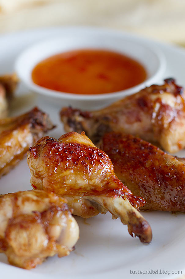 Sweet Thai Chicken Wings by Taste and Tell