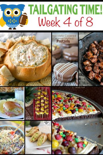 9 Bloggers, 8 Weeks, and TONS of Tailgating Recipes just in time for game season!