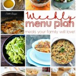 Weekly Meal Plan Week 12 collage image