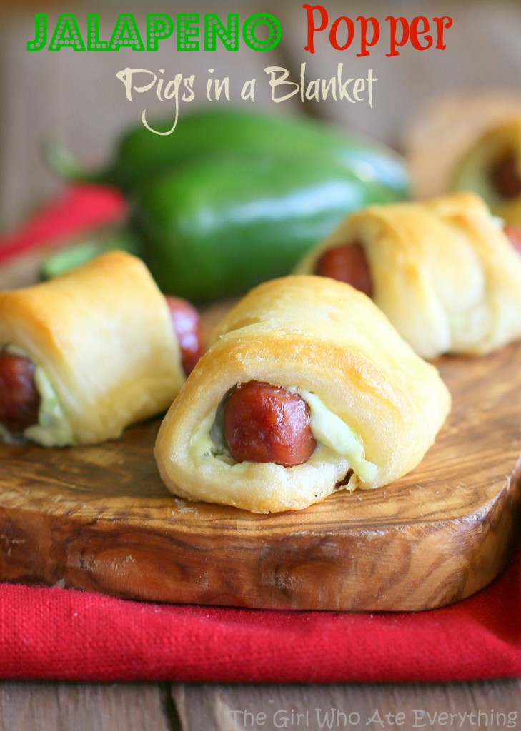 Jalapeno Popper Pigs In a Blanket by The Girl Who Ate Everything