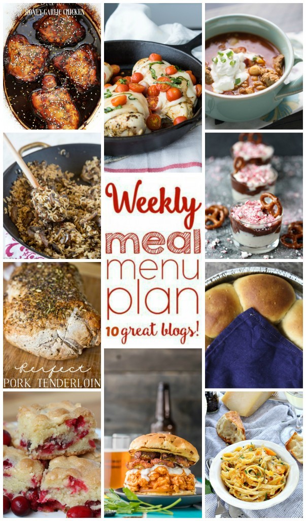 Weekly Meal Plan Week 20 collage image