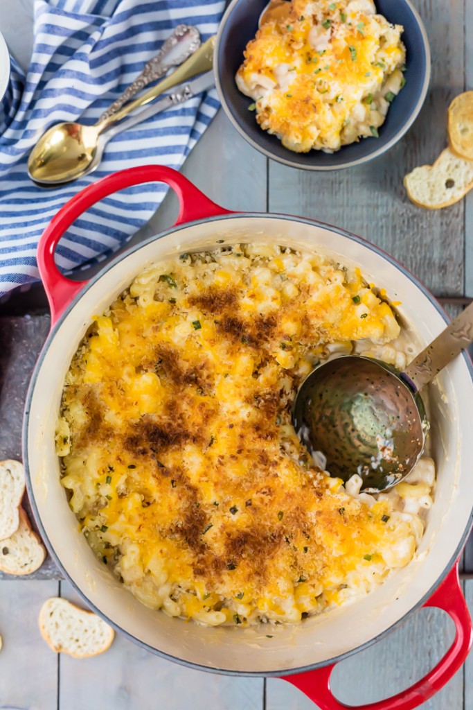 10 Minute Mac and Cheese – The Cookie Rookie, featured on cravingsofalunatic.com for Weekly Meal Plan #19 (@CravingsLunatic)