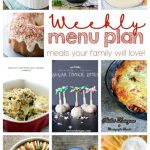 Weekly meal plan week 22 collage image