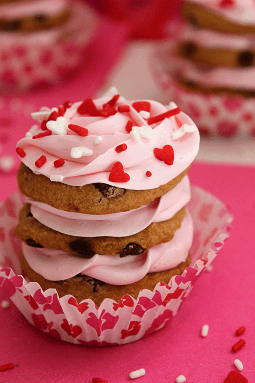 Valentines Cookie Stacks from Big Bear's Wife