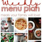 Weekly meal plan week 27 collage image