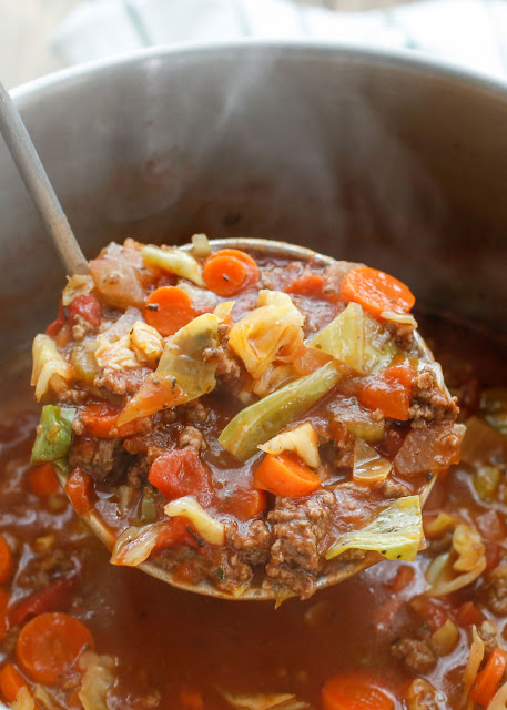 Hearty Italian Vegetable Beef Soup – Barefeet in the Kitchen