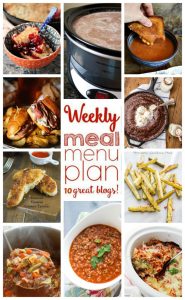 Weekly Meal Plan: Week 32 collage image