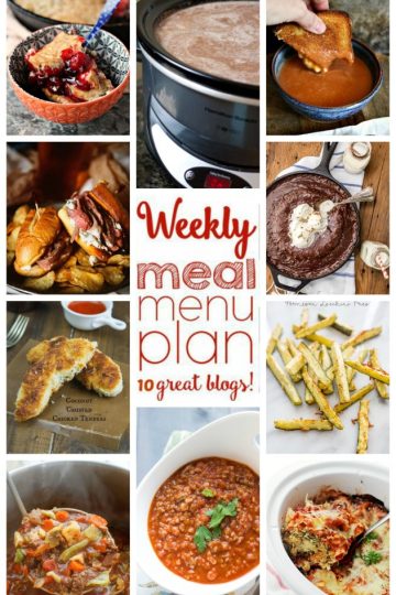 Weekly Meal Plan: Week 32 collage image