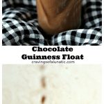 Chocolate Guinness Float from cravingsofalunatic.com. Nothing beats a homemade chocolate float, except one made with Guinness. Whether you make it for St. Patrick's Day or a random Friday, this will be a hit. Whip one up today! #chocolate #guinness #float #stpatricksday