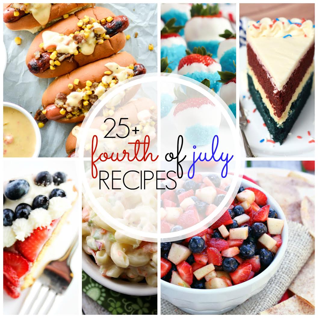 4th of July Recipe Round Up on cravingsofalunatic.com- Swing by the blog for lots of holiday inspiration! (@CravingsLunatic)