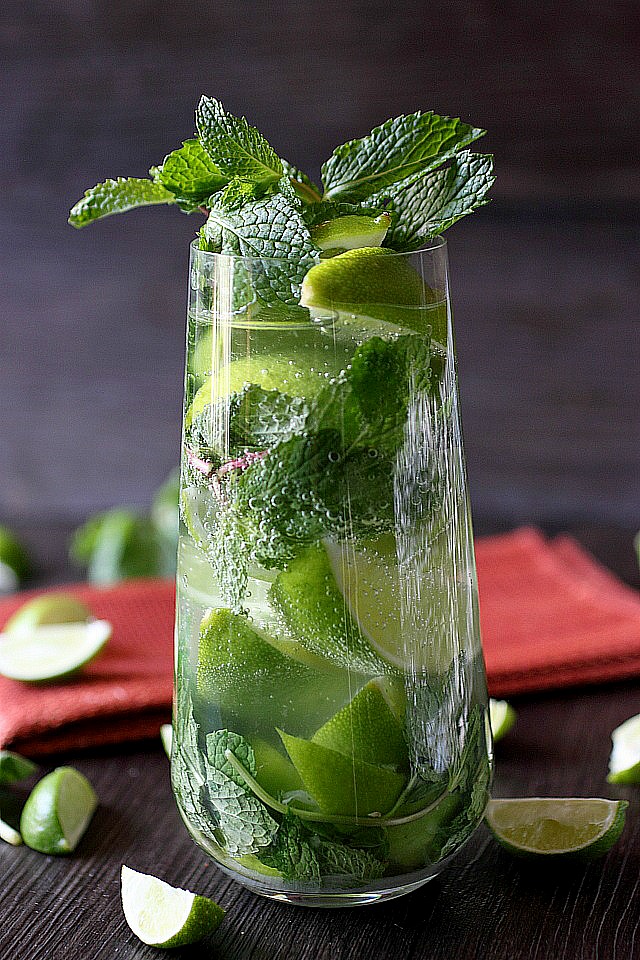 Classic Mojito from Mind Over Batter featured on The Best Mojito Recipes on cravingsofalunatic.com- Kick off the summer season by making one of The Best Mojito Recipes on the web. These recipes are sure to be a hit with your family and friends.